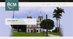 Desktop Screenshot of imobiliariarcm.com.br